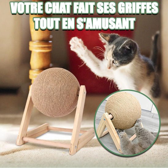 Boule à gratter pour chat - Paw Chat