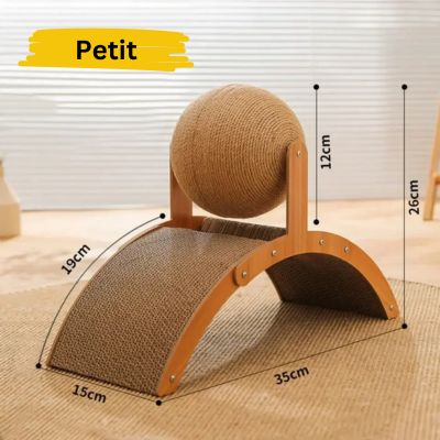 Griffoir pour chat et boule sisal pour chat - Paw Chat