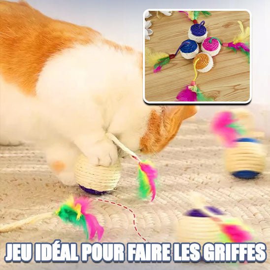 Jouet pour chat | SisalBall™ - Paw Chat